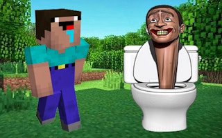 Image Noob Mineblox Hunt Skibidi Toilet