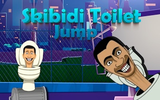 Image Skibidi Toilet Jump Challenge
